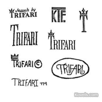 trifari trademark symbols